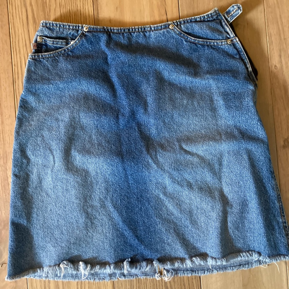 Anne Klein Denim 100% Cotton Skirt Vintage